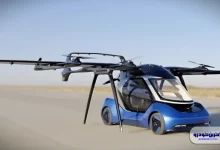 توانمند در زمین و هوا؛ پرواز موفقیت آمیز خودروی پرنده ماژولی ساخت چین